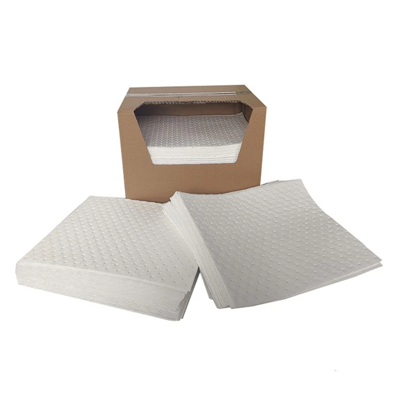 Heavy-Duty Polypropylene Oil Spill Pads