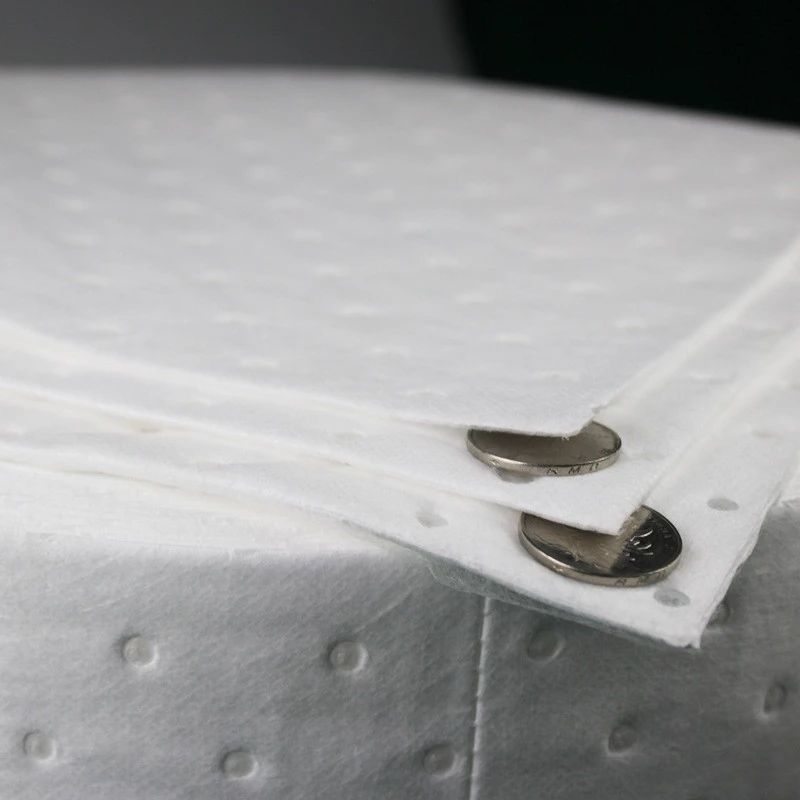 Disposable PP oil absorbent sheet