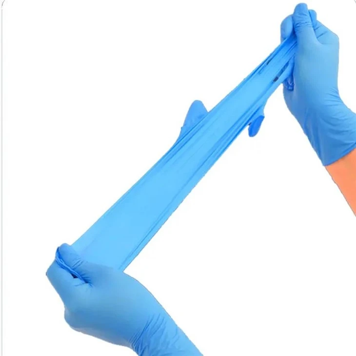 12inch Blue Powder Free Nitrile Gloves